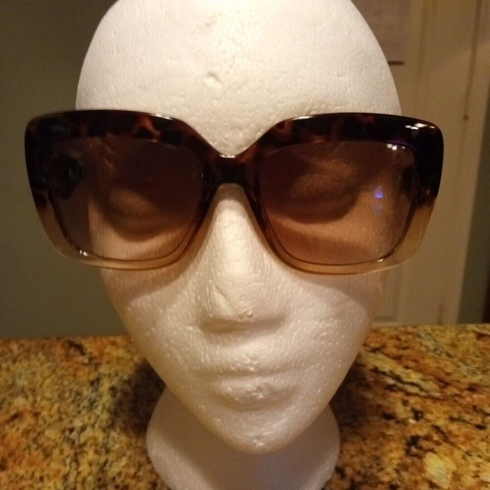 Freyrs Tribeca Square Women's Brown Oversized Square Sunglasses Tortoise 94-2